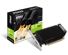 Видеокарта MSI GeForce GT 1030 1265Mhz PCI-E 3.0 2048Mb 6008Mhz 64 bit DVI HDMI HDCP GT 1030 2GH LP OC