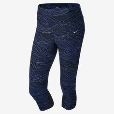 Женские капри для бега с принтом Nike Power Epic Lux