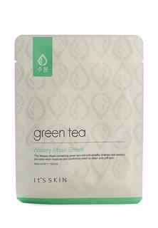 Тканевая маска для лица Its Skin для жирной и комбинированной кожи "Green Tea", 17г