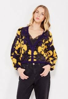 Пуловер LOST INK JACQUARD JUMPER WITH DEEP V BACK