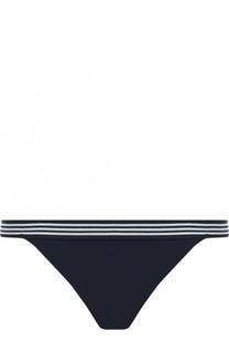 Однотонный плавки-бикини с контрастным поясом Zimmermann