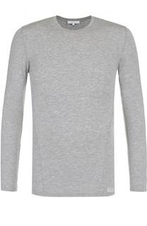 Лонгслив из вискозы с круглым вырезом Ermenegildo Zegna