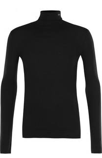 Однотонная хлопковая водолазка CALVIN KLEIN 205W39NYC