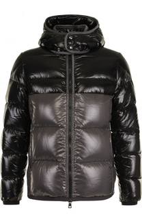 Стеганый пуховик Harry на молнии с капюшоном Moncler