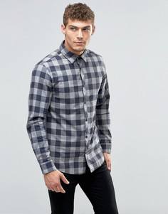 Рубашка в клетку Jack & Jones - Серый