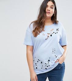 Oversize-туника ASOS CURVE - Синий