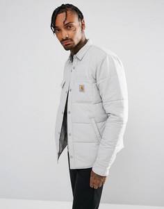 Рубашка-куртка на подкладке Carhartt WIP Sheldon - Серый