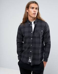 Рубашка классического кроя в клетку Carhartt WIP Almont - Черный