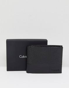 Бумажник Calvin Klein Adam 5CC - Черный