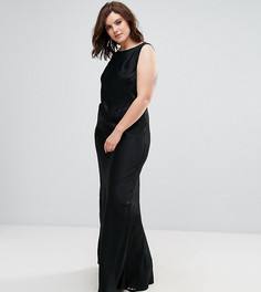 Черное платье макси Elvi - Черный