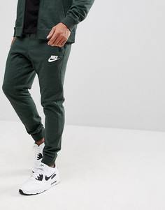 Зеленые трикотажные джоггеры Nike Advance 918322-332 - Зеленый