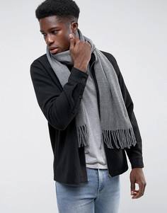 Серый шарф ASOS - Серый