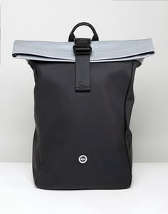Черный рюкзак со светоотражающей вставкой Hype - Черный