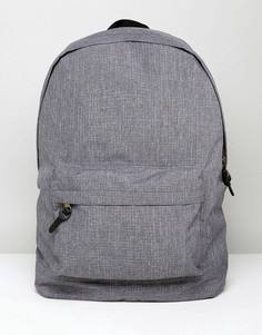 Серый рюкзак в клетку ASOS - Серый