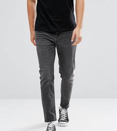 Черные суженные книзу джинсы ASOS TALL - Черный