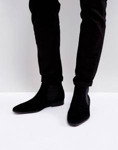 Замшевые ботинки челси KG Kurt Geiger Francis - Черный