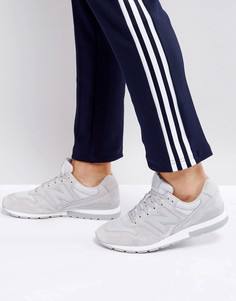 Серые замшевые кроссовки New Balance 996 MRL996LK - Серый