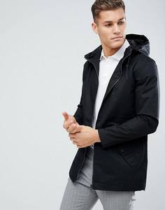 Куртка на молнии с капюшоном Process Black - Черный