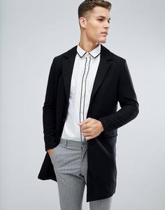 Пальто с добавлением шерсти Process Black - Черный