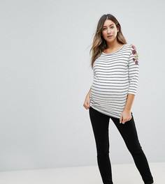 Джеггинсы скинни с посадкой над животом New Look Maternity - Черный