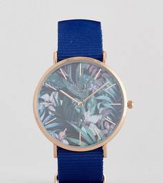 Часы с темно-синим ремешком Reclaimed Vintage Inspired эксклюзивно для ASOS - Темно-синий