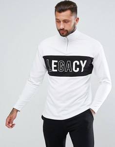 Белый джемпер с молнией New Look - Белый