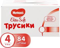 Трусики-подгузники Huggies Elite Soft 4 (9-14 кг) 84 шт.