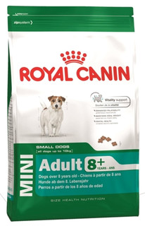 Корм ROYAL CANIN MINI Adult 8+ 2kg для собак 55853