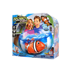 Игрушка Zuru Robofish Клоун с аквариумом Yellow 2502