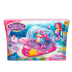 Игрушка Zuru Морской конек Лола с аквариумом 25174