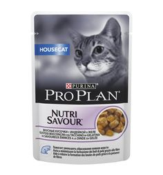 Корм Pro Plan House Cat Индейка 85g для домашних кошек 61787