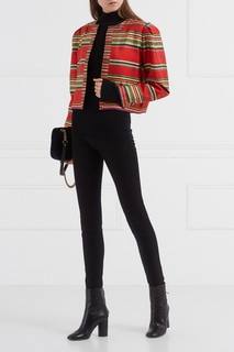 Винтажный жакет в полоску (1980-е) Saint Laurent