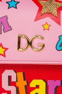 Сумка с цветными надписями Dolce&Gabbana Children