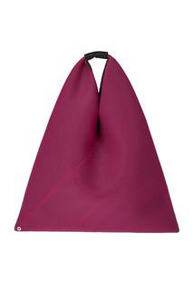 Текстильная сумка розовая Mm6 Maison Margiela