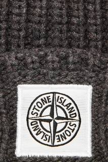 Фактурная шапка-бини Stone Island Children