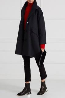 Шерстяное пальто-кокон Mm6 Maison Margiela
