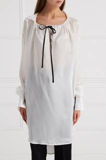 Шелковая блузка с завязками Ann Demeulemeester