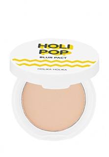 Пудра Holika Holika прессованная Holipop Blur, тон 02, бежевый, 10,5 г