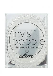 Комплект резинок 3 шт. invisibobble для волос invisibobble SLIM Crystal Clear