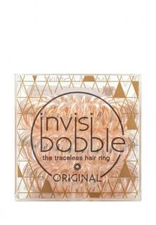 Комплект резинок 3 шт. invisibobble для волос invisibobble Time To Shine Bronze Me Pretty