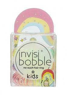 Комплект резинок 3 шт. invisibobble для волос invisibobble KIDS magic rainbow
