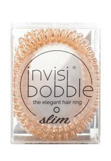 Комплект резинок 3 шт. invisibobble для волос invisibobble SLIM Bronze Me Pretty