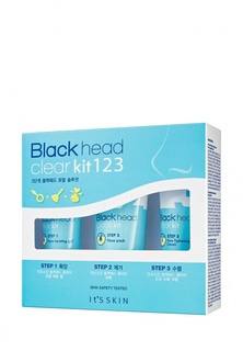 Набор для ухода за лицом Its Skin Трехступенчатый для очищения черных точек "Blackhead Clear 123", 30 мл + 40 мл + 30 мл