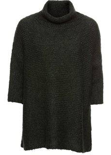 Пуловер покроя оверсайз (темно-оливковый) Bonprix