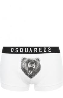 Хлопковые боксеры с широкой резинкой Dsquared2