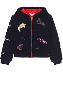 Спортивный кардиган с капюшоном и аппликациями Marc Jacobs