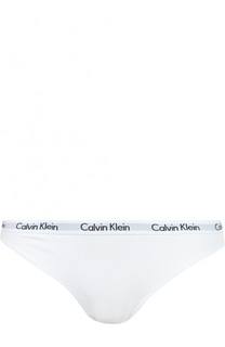 Хлопковые трусы-слипы Calvin Klein Underwear