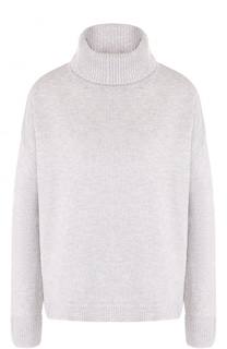 Однотонный свитер свободного кроя с высоким воротником Escada Sport