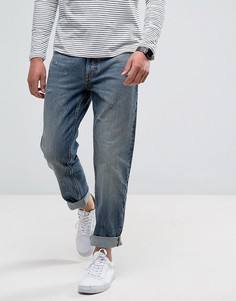 Выбеленные свободные джинсы Calvin Klein - Синий