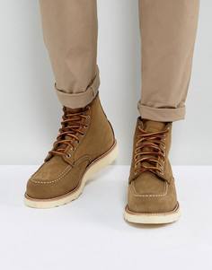 Оливковые замшевые ботинки Red Wing 6 Inch Classic - Бежевый